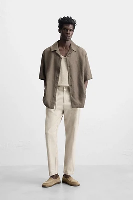 PANTALON COTON ET LIN
