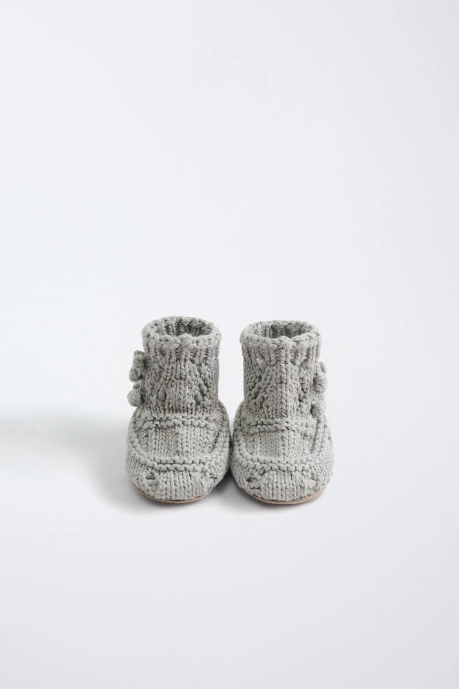 EMBROIDERED BOOTIES