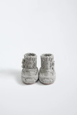 EMBROIDERED BOOTIES