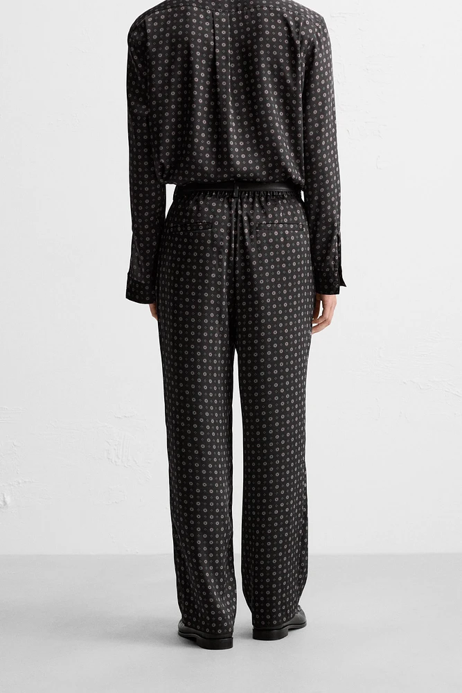PANTALON À IMPRIMÉ GÉOMÉTRIQUE LIMITED EDITION