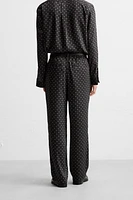 PANTALON À IMPRIMÉ GÉOMÉTRIQUE LIMITED EDITION