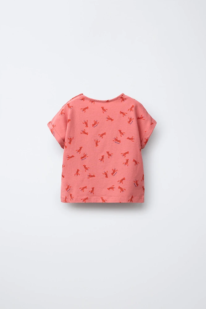 T-SHIRT À IMPRIMÉ HOMARDS