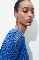 FRENCH SLEEVE KNIT TOP