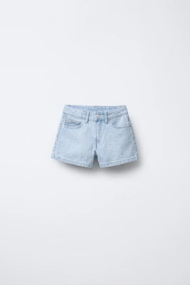 RIPPED DENIM SHORTS