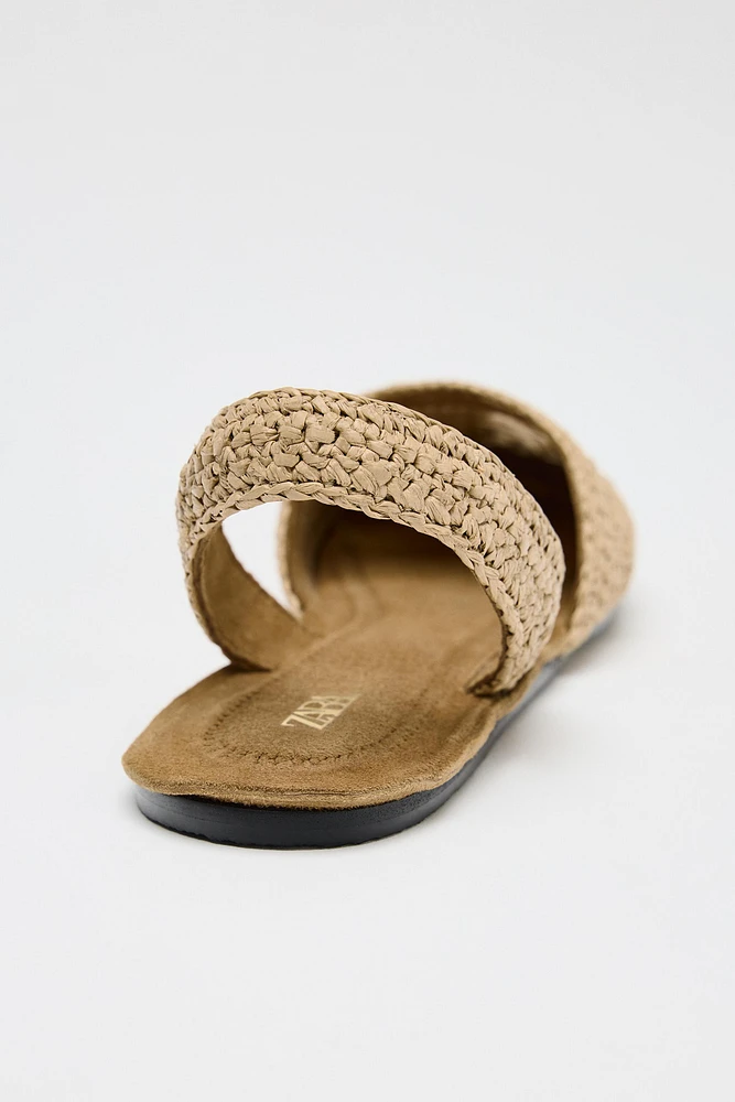 BRAIDED SLINGBACK SHOES