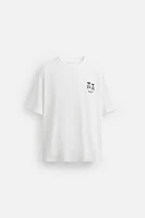 T-SHIRT BRODERIE EN MATIÈRES VARIÉES