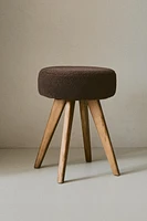 TABOURET EFFET PEAU D’AGNEAU