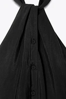 TOP GILET HALTER