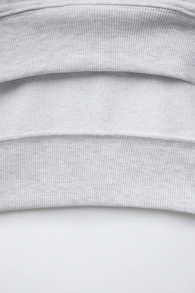 SWEAT POLO À INSCRIPTION