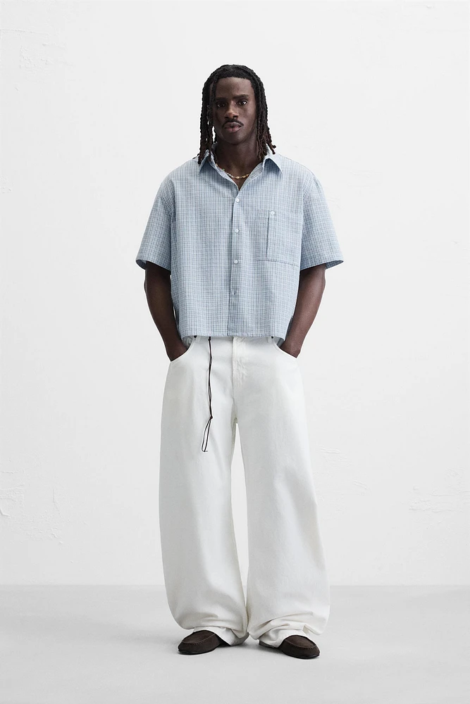 CHEMISE RELAXED FIT À CARREAUX