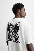 TEXTURE PRINT T-SHIRT