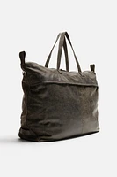 LEATHER TOTE BAG