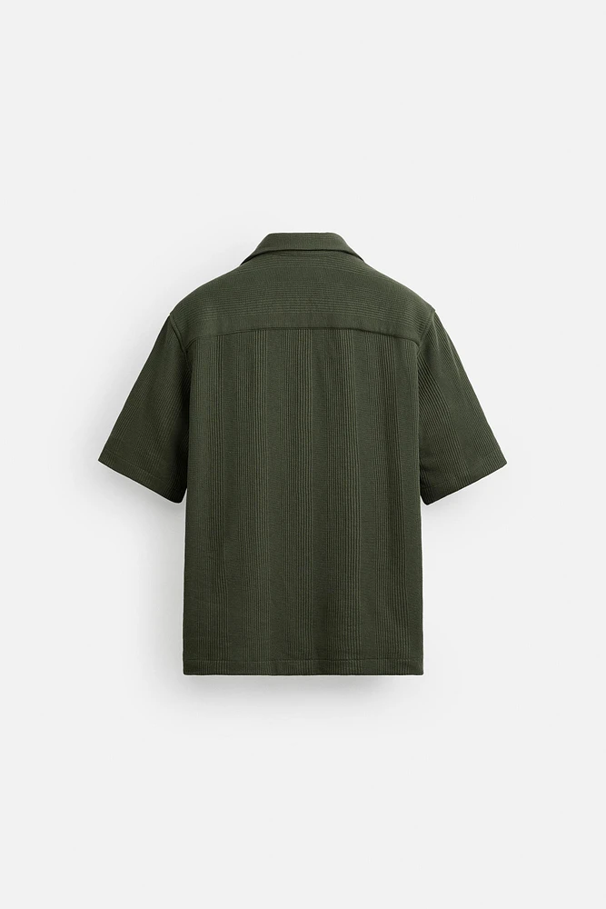 JACQUARD TEXTURED SHIRT