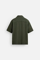 JACQUARD TEXTURED SHIRT