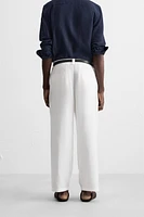 PANTALON PLIS MÉLANGE LYOCELL