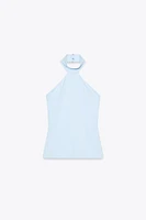 TOP HALTER POLYAMIDE