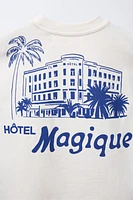 HÔTEL MAGIQUE © X ZARA PRINT T-SHIRT