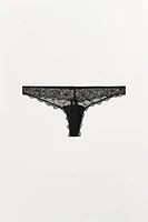 LACE THONG