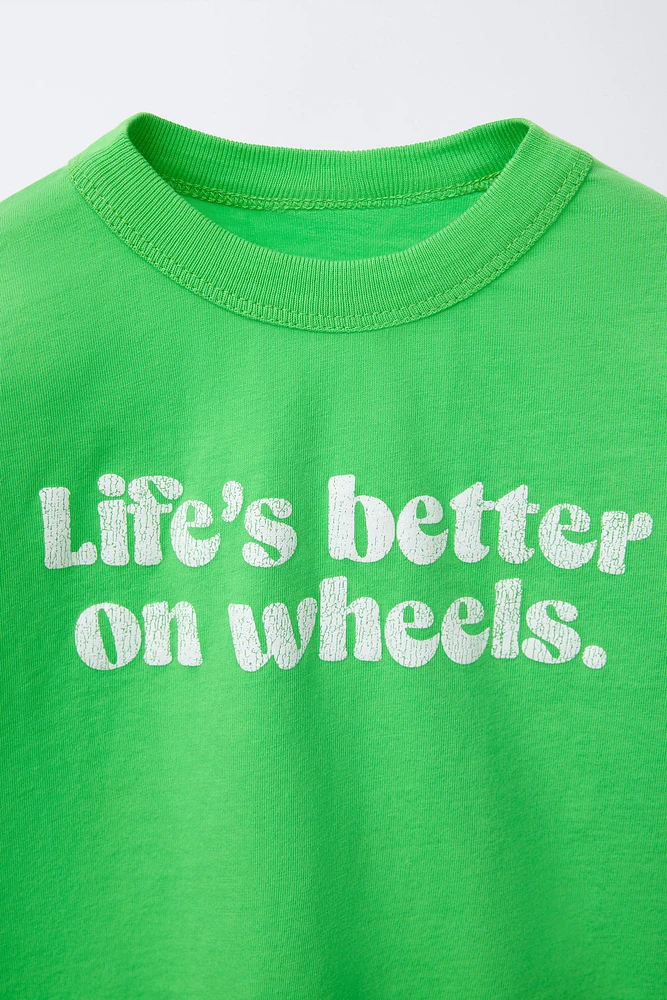 TEXT T-SHIRT