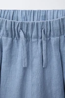 100% LINEN BAGGY PANTS