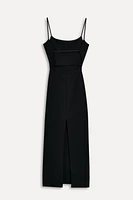 ROBE MI-LONGUE À BRETELLES 50E ANNIVERSAIRE