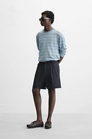 PULL 100 % LIN RAYÉ