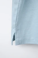 EMBROIDERED TEXT T-SHIRT