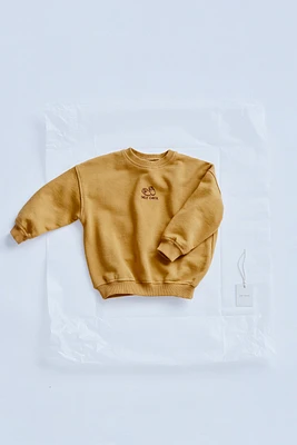 TIMELESZ - EMBROIDERED DETAIL SWEATSHIRT