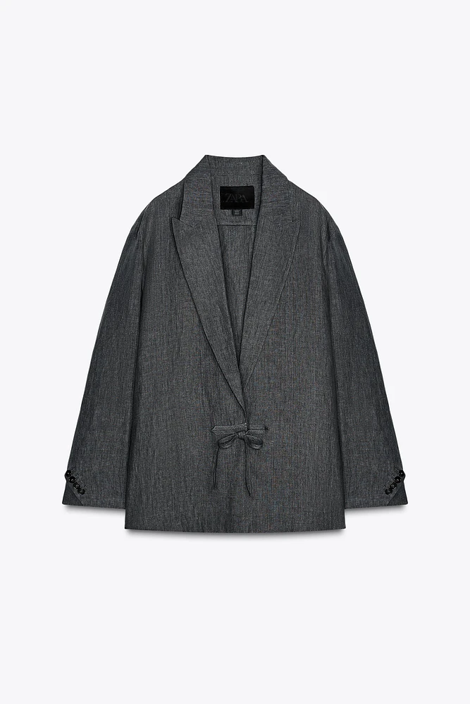 BLAZER MINIMAL 100 % LIN ZW COLLECTION