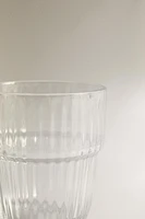 VERRE RELIEF VERRE RECYCLABLE