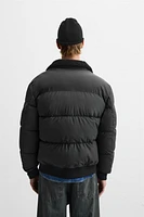 RUBBERIZED PUFFER JACKET