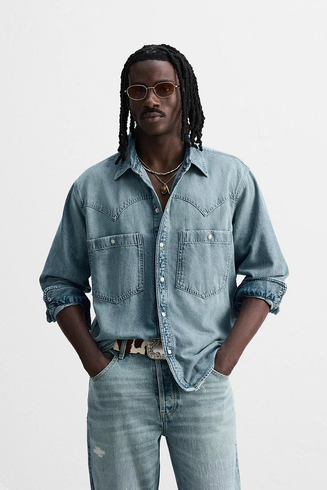 WESTERN DENIM SHIRT
