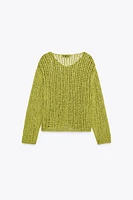 RIBBON KNIT JACKET