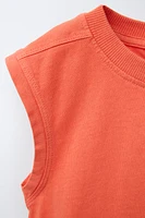 T-SHIRT TEINT EN PIÈCE LOGO