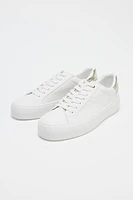 CONTRAST SNEAKERS