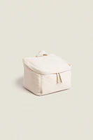 TRIPLE NYLON MAKEUP BAG