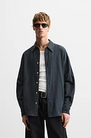 RELAXED FIT STRUCTURE SHIRT