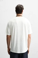 T-SHIRT MÉLANGE LIN