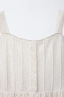 EMBROIDERED DRESS