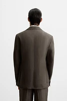 VESTE DE COSTUME 100 % LIN