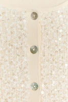 SEQUIN CARDIGAN