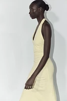ROBE LONGUE HALTER POLYAMIDE