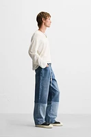 JEAN RELAXED FIT PATCHWORK