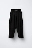 BAGGY PLEATED PANTS