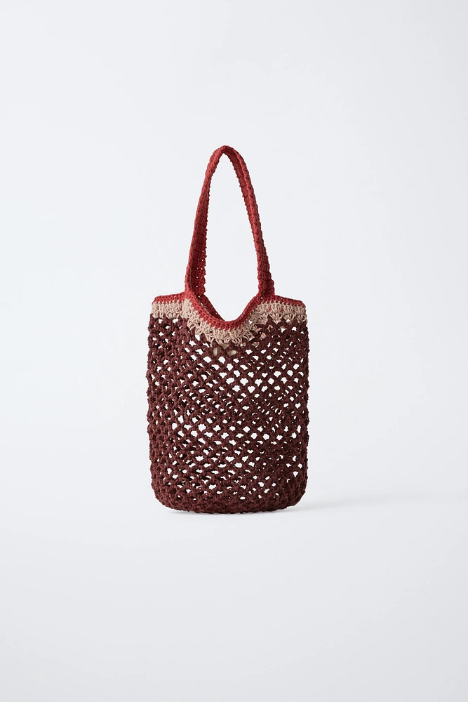 CROCHET HANDBAG