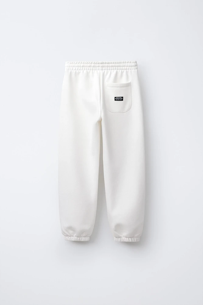 GRAFFITI FLEECE JOGGER PANTS