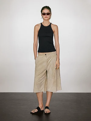 100% cotton halter top