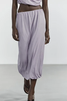 JUPE MI-LONGUE EN TULLE