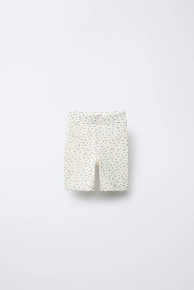 TWO-PACK FLORAL BIKE SHORTS