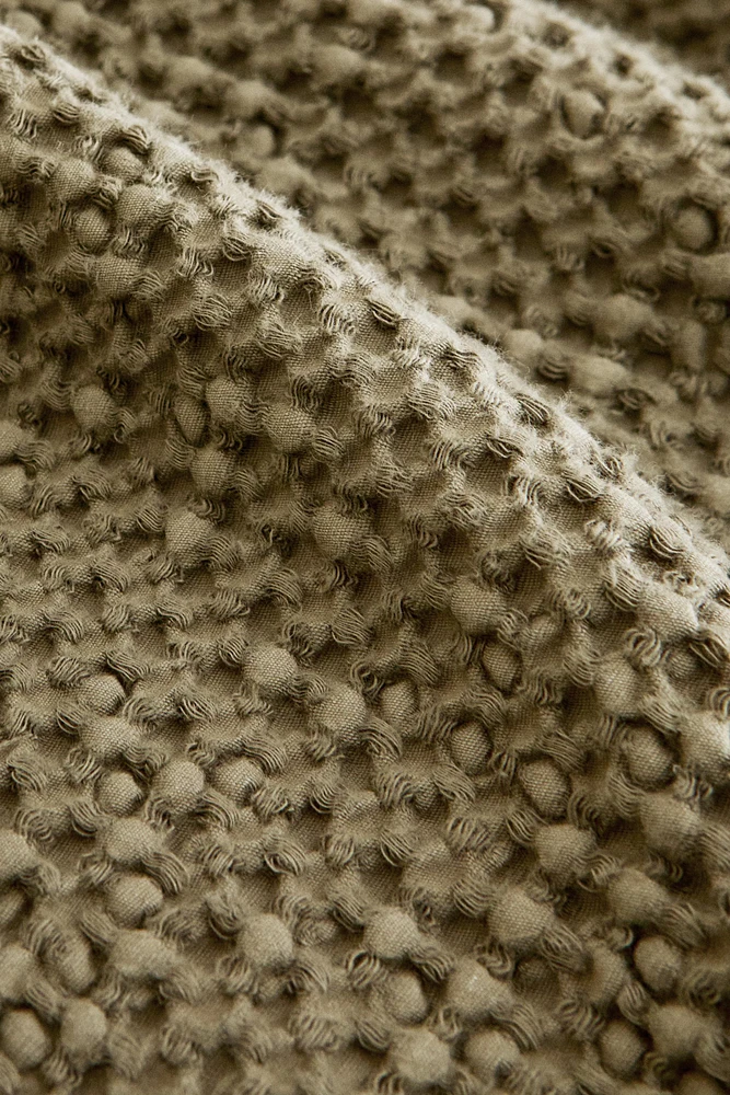 COUVRE-LIT COTON MINI-WAFFLE